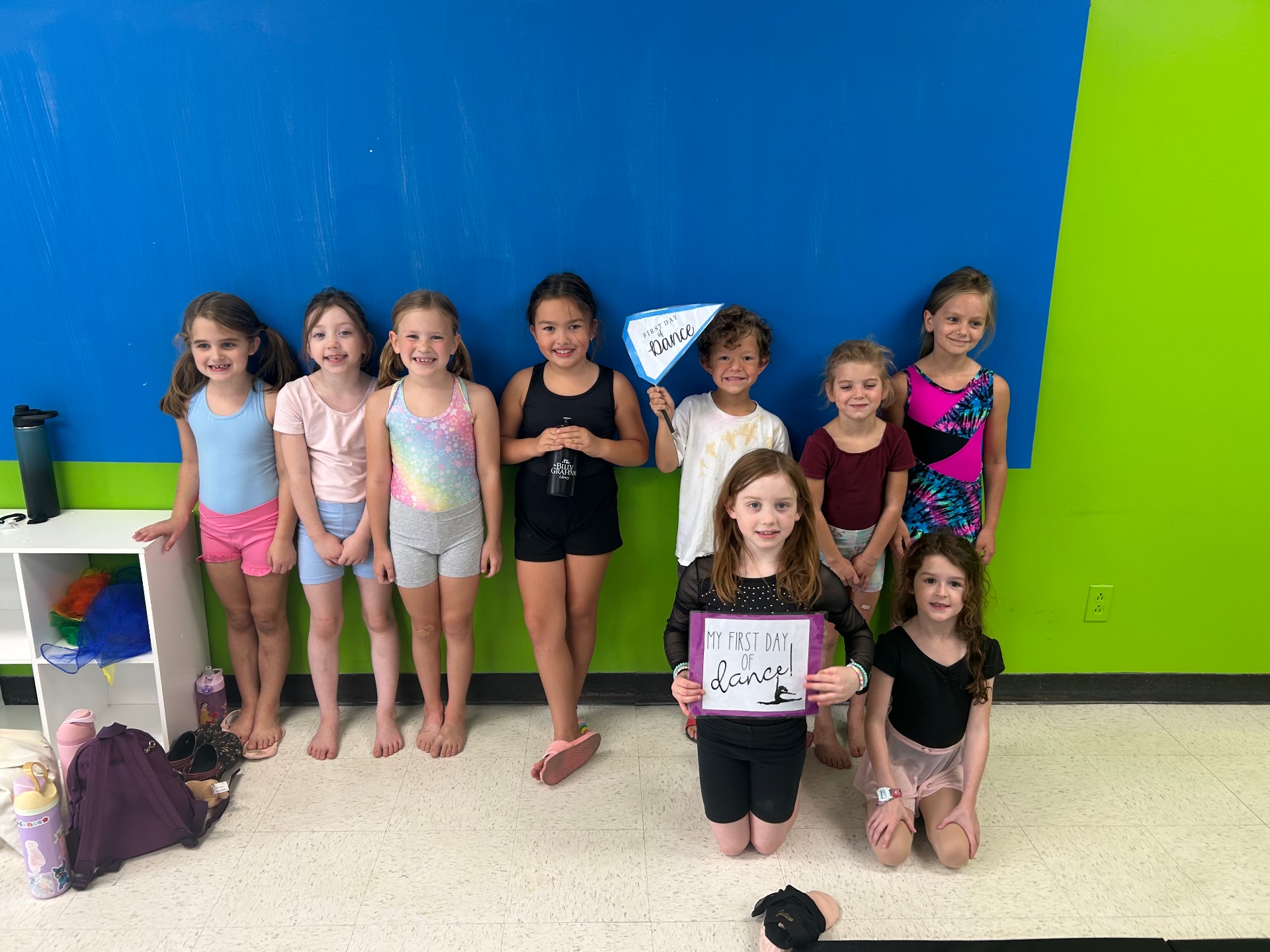First day of dance smiles